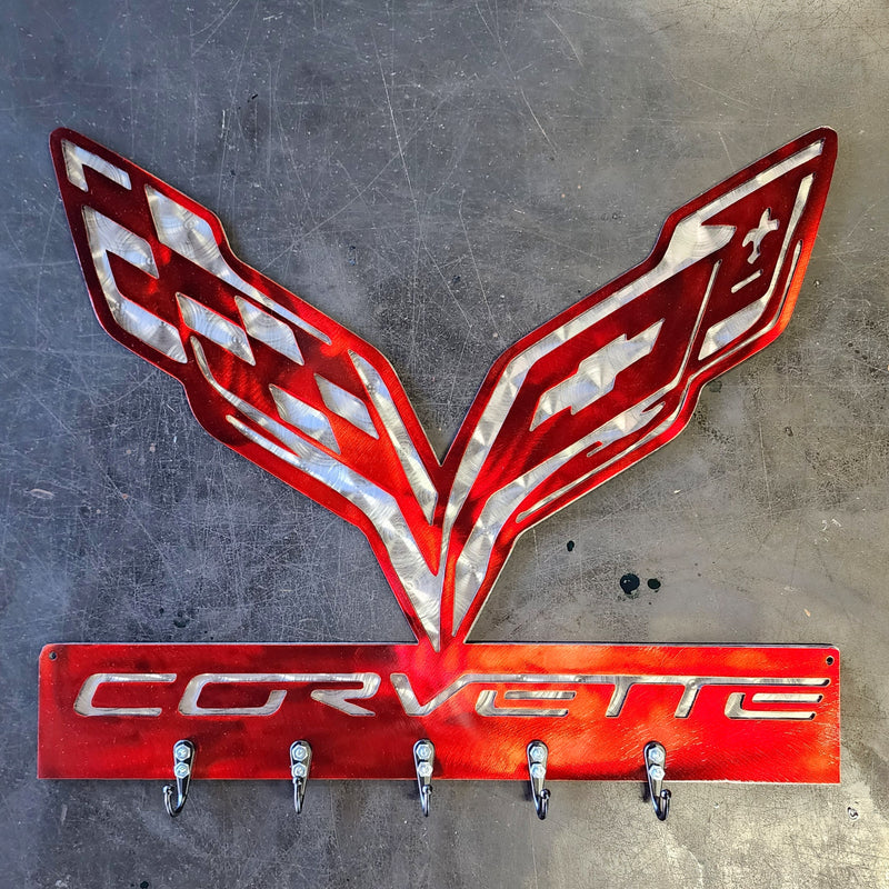 Corvette C7 Key & Leash Hanger