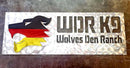 Custom Dog Signs & Metal Art