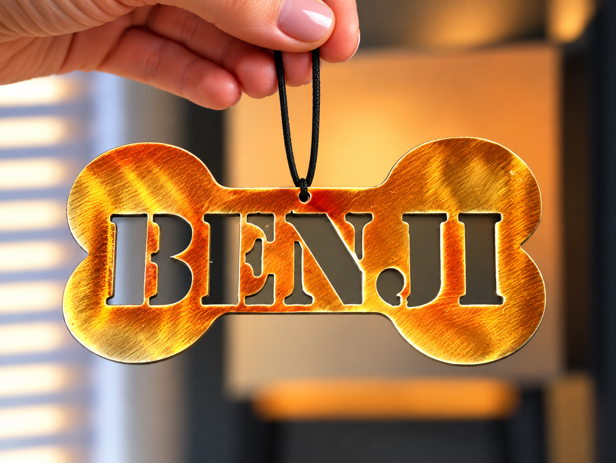 Dog Bone Personalized Ornament