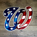 Washington Nationals Custom Metal