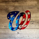 Washington Nationals Custom Metal