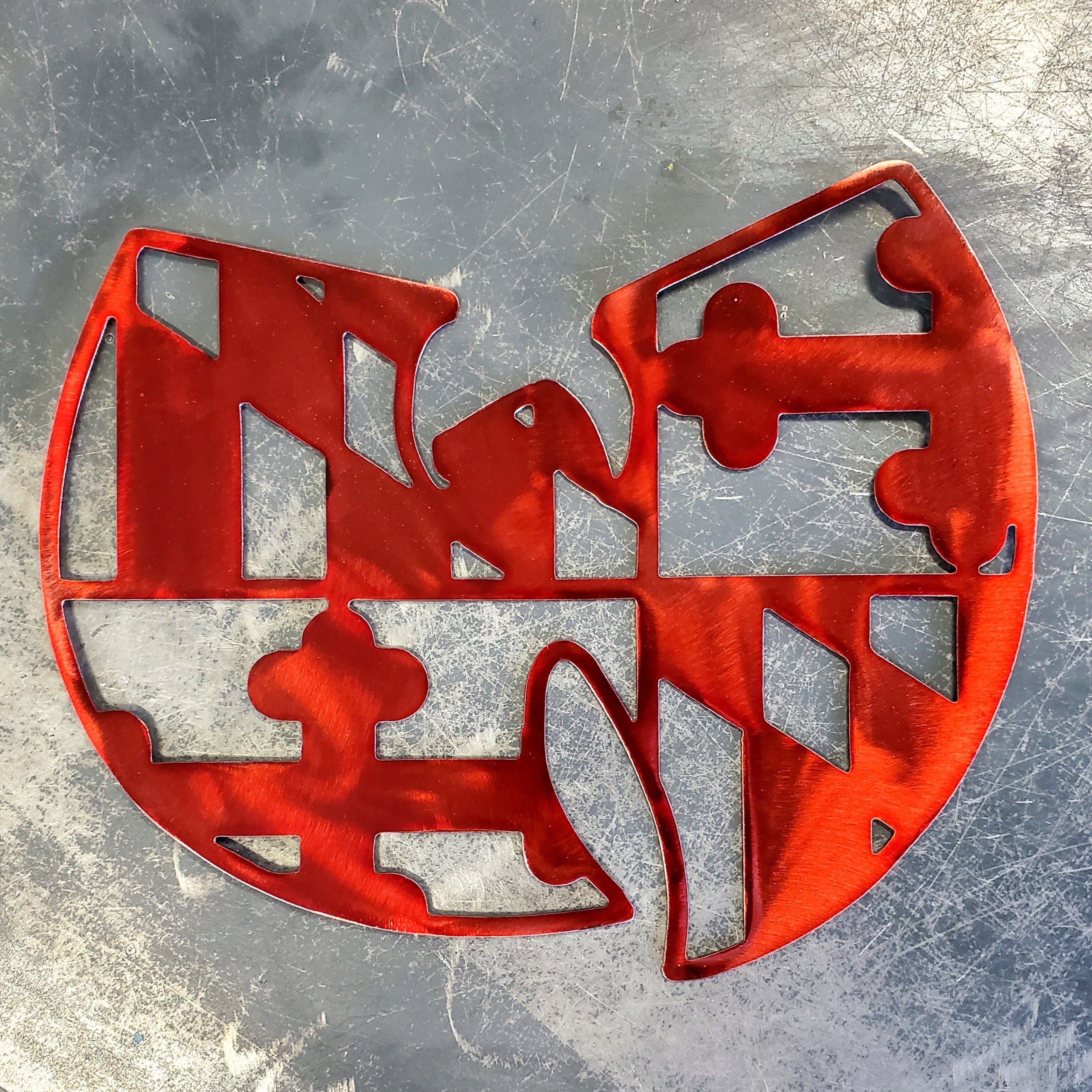 Maryland "W" Metal Art