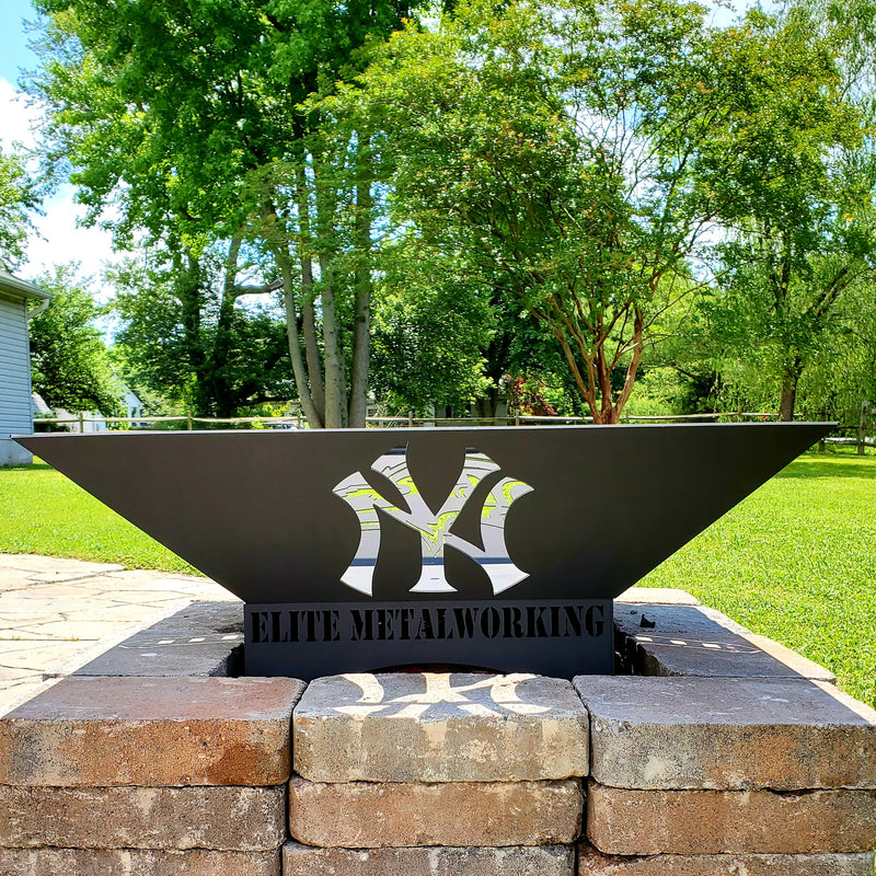 Custom Sports Logos -Fire Pit Side Design