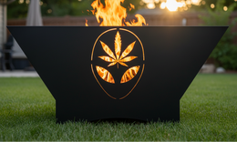 Alien Head 420 | Fire Pit Side Design