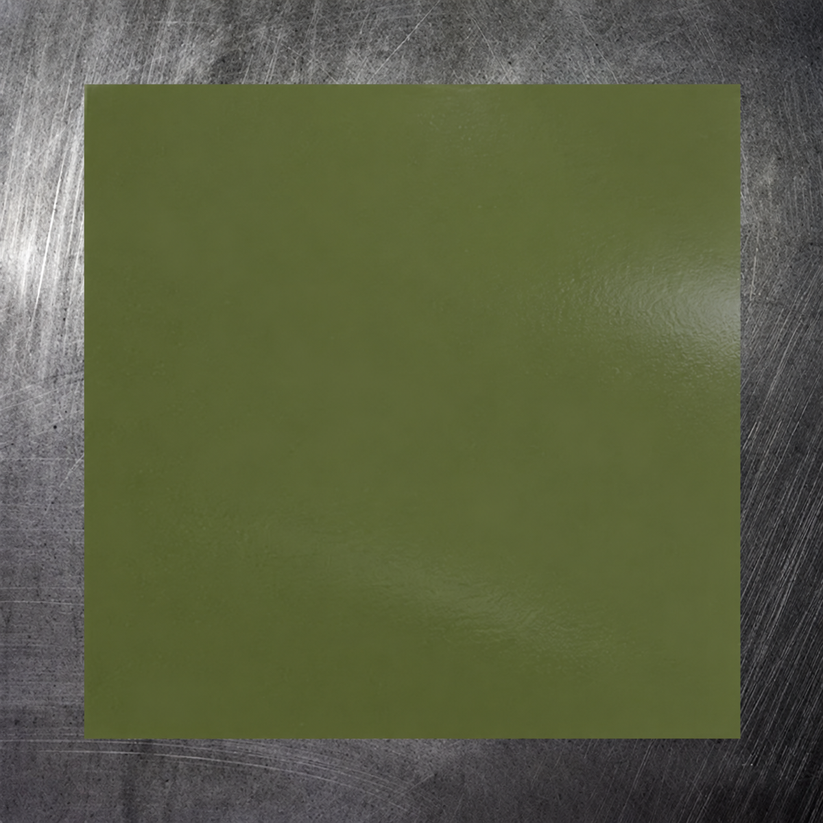 Army Green powder coat color swatch