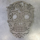 Sugar Skull Metal Art