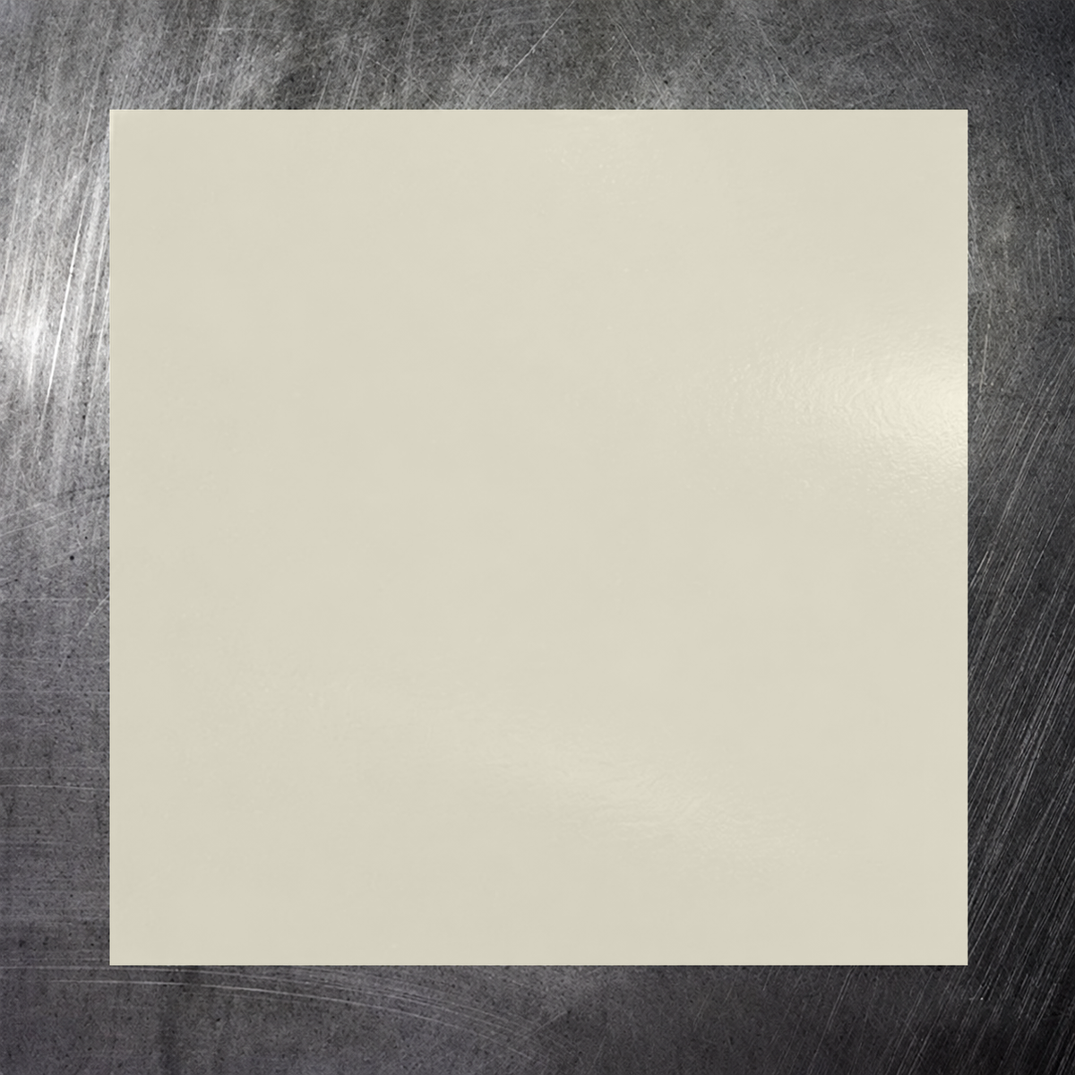 Flat Cream powder coat color swatch