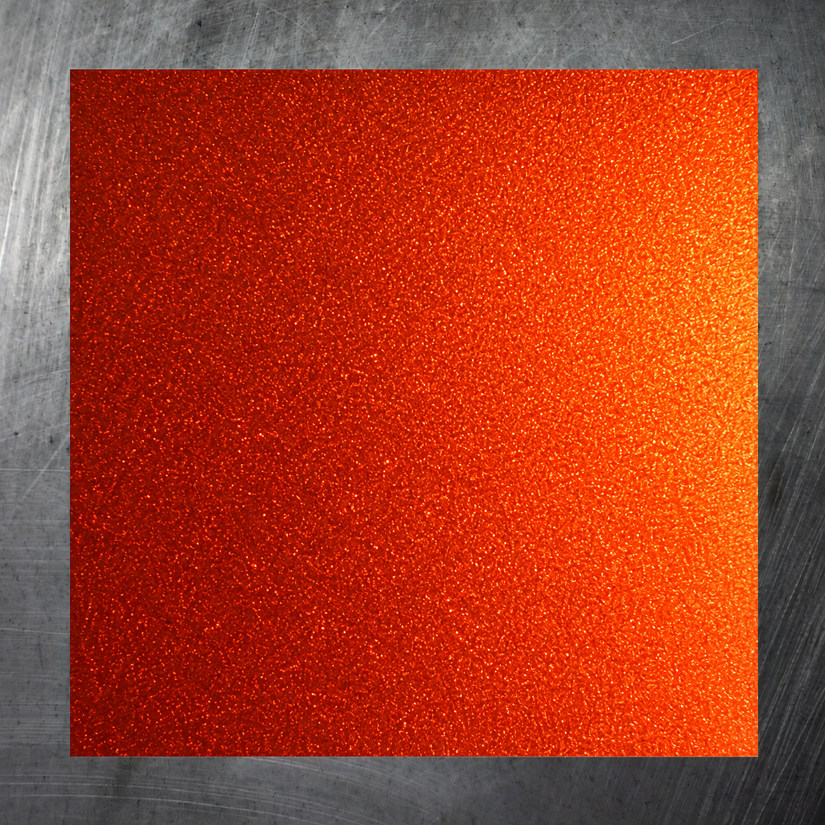 Galactic Ember powder coat color swatch – digital color reference