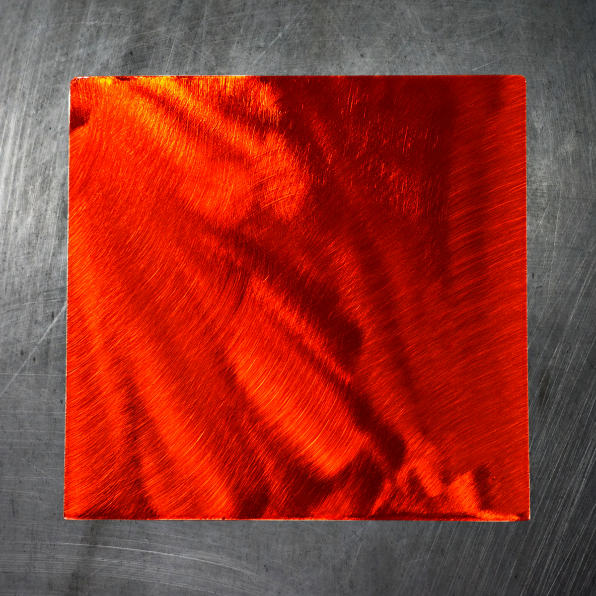 Lava Candy powder coat color swatch – digital color reference