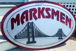 Marksmen bridge logo by Elite Metalworking