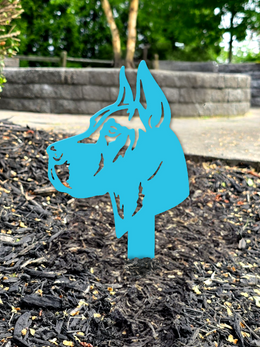 Great Dane Garden Stake