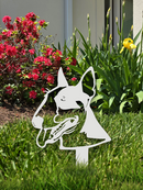 Bull Terrier Lawn & Garden Stake