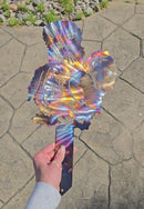 Silkie Chicken Lawn & Garden Metal Art