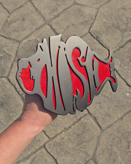 Phish Metal Hitch Cover