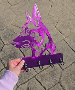 Belgian Malinois Key & Leash Hanger