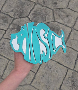 Phish Metal Hitch Cover