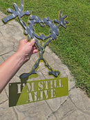 Pearl Jam "Stickman" Metal Art