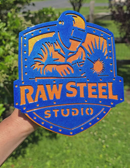 Video showing raw Steel Studio hitch cover by Elite Metalworking