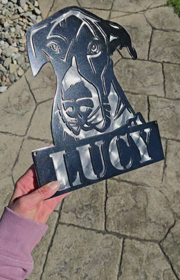 Great Dane Metal Wall Art