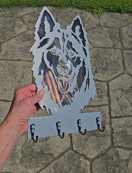 Husky Key & Leash Hanger