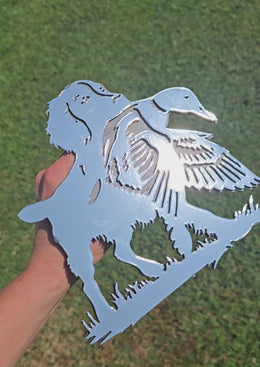 Springer Spaniel Metal Hitch Cover