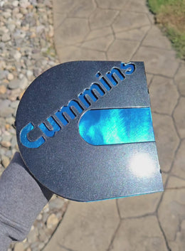 Cummins Logo Metal Hitch Cover