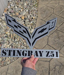Corvette C7 Metal Art