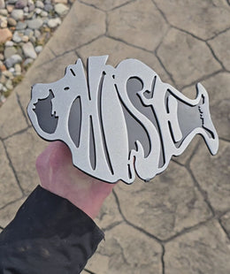 Phish Metal Hitch Cover