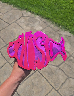 Phish Metal Hitch Cover
