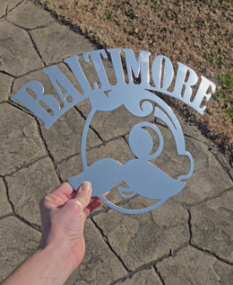 Natty Boh Baltimore Metal Wall Art