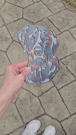 Labrador Retriever Metal Wall Art