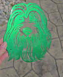 Bearded Collie Metal Art
