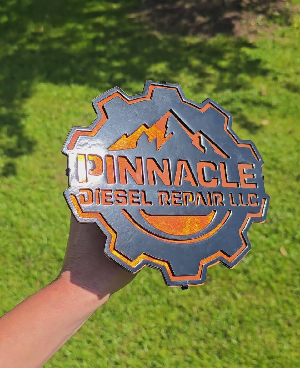 Video showing pinnacle Diesel Repair hitch cover by Elite Metalworking