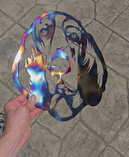Bloodhound Metal Wall Art