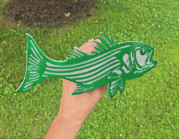 Striped Bass (Rockfish) Metal Hitch Cover