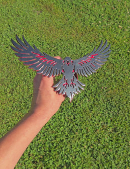 Raven Metal Hitch Cover
