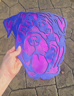 Rottweiler Metal Wall Art
