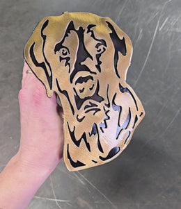 Labrador Retriever Metal Hitch Cover