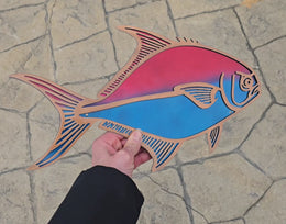 Pompano Metal Wall Art