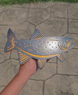 Trout Metal Hitch Cover