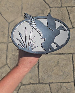 Mallard Duck Metal Hitch Cover