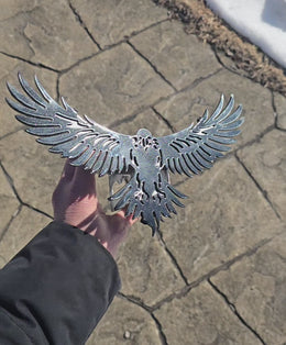 Raven Metal Hitch Cover