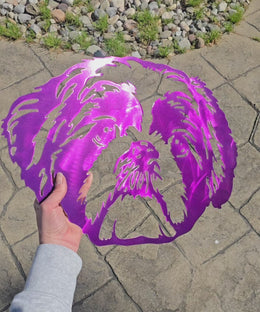 Shih Tzu Metal Wall Art