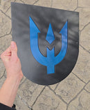 Blue Candy & Black Metallic