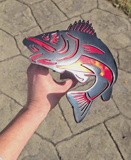 Walleye Metal Hitch Cover