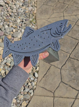 Trout Metal Hitch Cover