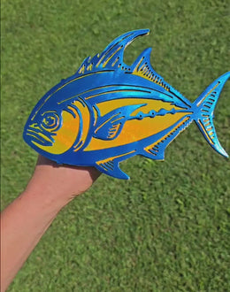 Pompano Metal Hitch Cover