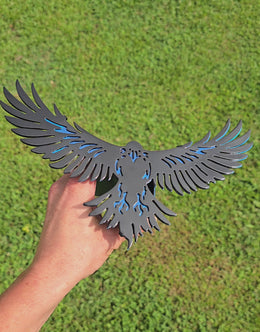 Raven Metal Hitch Cover