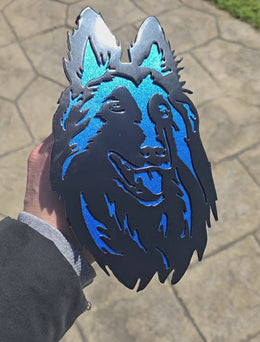 Belgian Tervuren Metal Hitch Cover