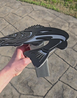 Walleye Metal Hitch Cover